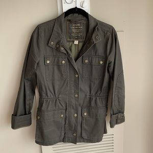 J. Crew Army Green Jacket